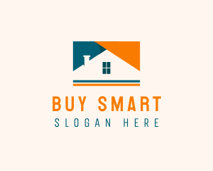 House Property Roof logo design