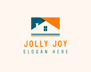 House Property Roof logo design