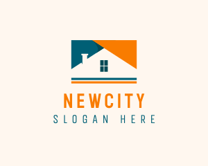 House Property Roof logo design