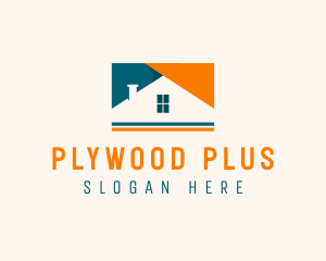 House Property Roof logo design