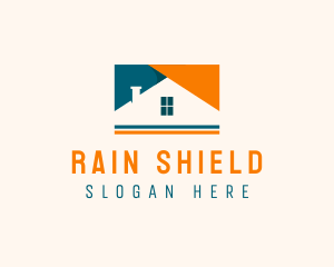 House Property Roof logo design