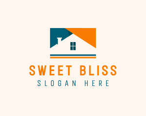 House Property Roof logo design