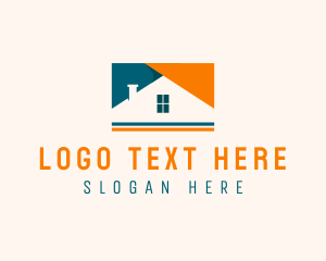 Property - House Property Roof logo design