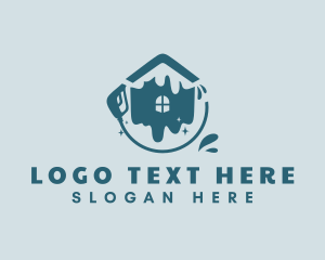 House - Clean House Pressure Washer logo design