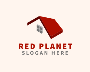 Red House Roof Window logo design