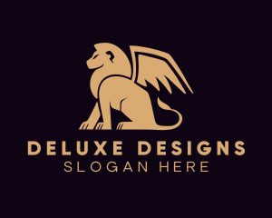 Deluxe - Deluxe Business Griffin logo design