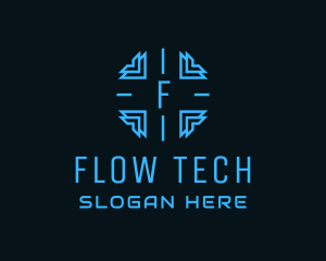 Tech Security Software logo design