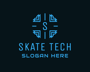 Tech Security Software logo design