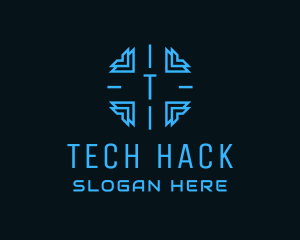 Tech Security Software logo design