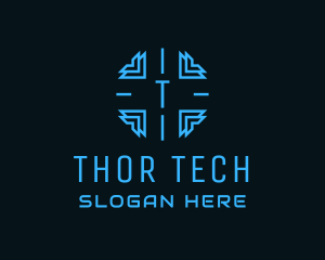 Tech Security Software logo design