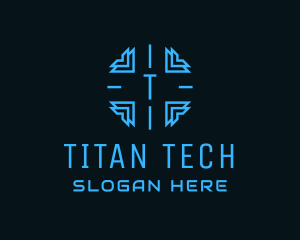 Tech Security Software logo design