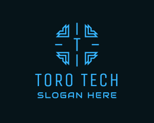 Tech Security Software logo design