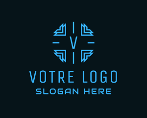 Customer Service - Tech Security Software logo design