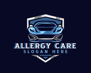 Sports Car Garage Detailing logo design