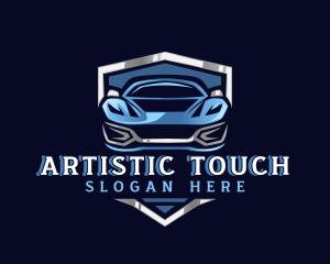 Sports Car Garage Detailing logo design