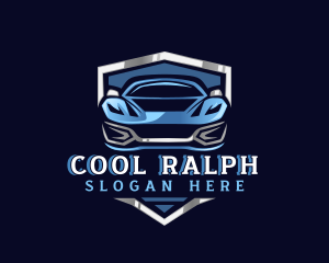 Sports Car Garage Detailing logo design