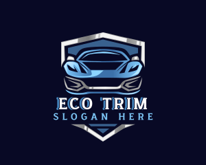 Sports Car Garage Detailing logo design