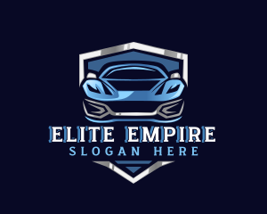 Sports Car Garage Detailing logo design