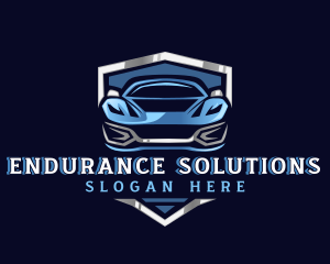 Sports Car Garage Detailing logo design