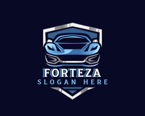 Sports Car Garage Detailing logo design