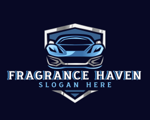 Sports Car Garage Detailing logo design