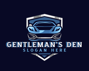 Sports Car Garage Detailing logo design