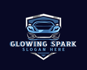 Sports Car Garage Detailing logo design