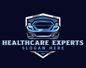 Sports Car Garage Detailing logo design