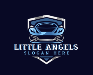 Sports Car Garage Detailing logo design