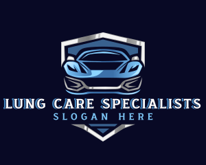 Sports Car Garage Detailing logo design