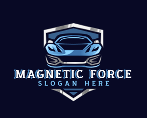 Sports Car Garage Detailing logo design