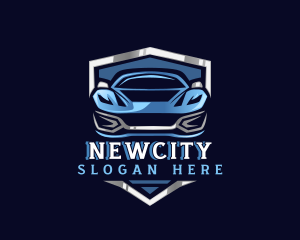 Sports Car Garage Detailing logo design