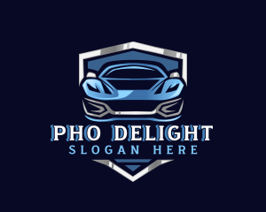 Sports Car Garage Detailing logo design