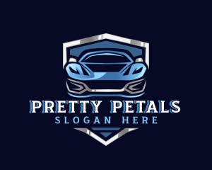 Sports Car Garage Detailing logo design