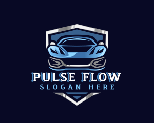 Sports Car Garage Detailing logo design