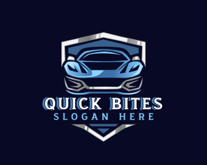 Sports Car Garage Detailing logo design