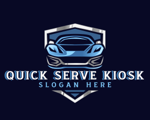 Sports Car Garage Detailing logo design