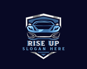 Sports Car Garage Detailing logo design