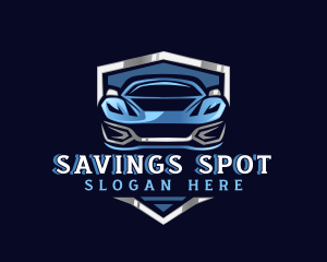 Sports Car Garage Detailing logo design