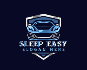 Sports Car Garage Detailing logo design