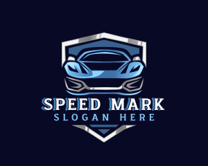 Sports Car Garage Detailing logo design