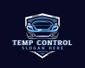 Sports Car Garage Detailing logo design