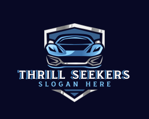 Sports Car Garage Detailing logo design