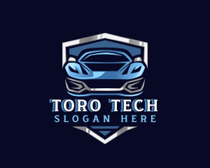 Sports Car Garage Detailing logo design