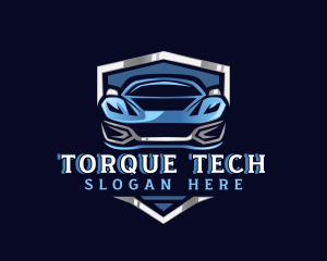 Sports Car Garage Detailing logo design