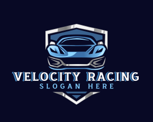 Sports Car Garage Detailing logo design