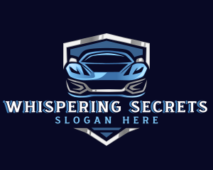 Sports Car Garage Detailing logo design