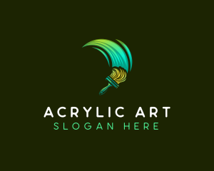 Acrylic - Paint Brush Renovation logo design