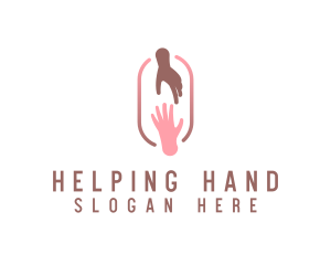 Helping Hand Community logo design