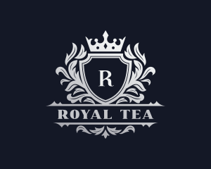 Royal Shield Crown logo design